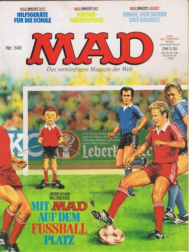 Mad 146 1981 fussballplatz - nr.,