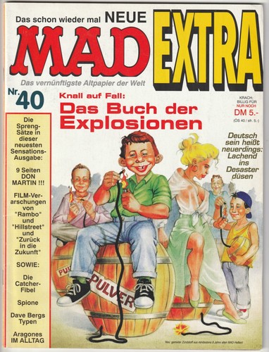Mad extra das - mad, buch