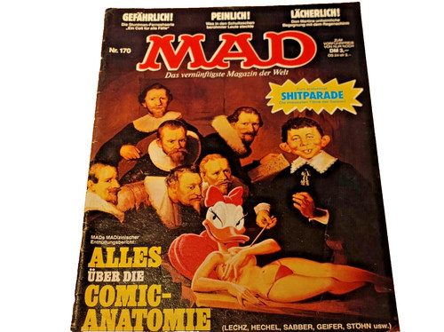 Altes deutsches mad comic - altes, nr