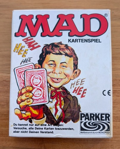 Mad kartenspiel parker - kartenspiel,