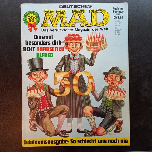 Deutsches mad magazin - magazin, *heft