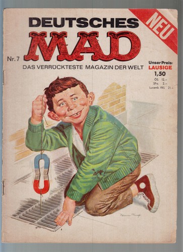 Mad originalheft 7 - originalheft, (2/2-)