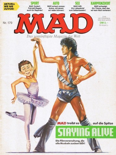 Mad 179 1984 staying alive - mad,