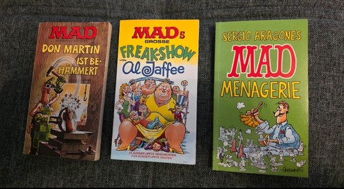 Mad taschenbücher ausgaben - taschenbücher, 3