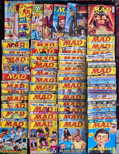 81x mad hefte neue - mad, serie,