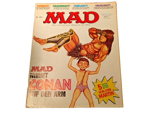 Altes deutsches mad comic - mad, nr