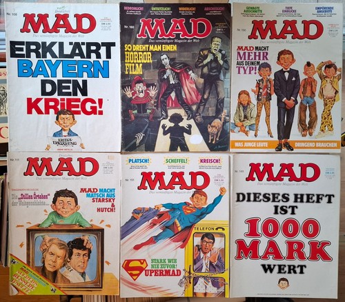 Stück mad hefte - ,