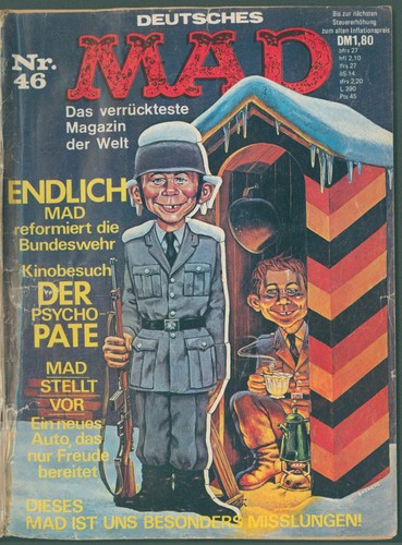 Deutsches mad magazin 46 - deutsches,