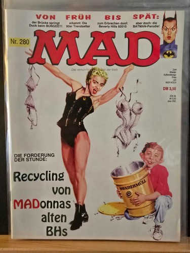 Mad 280 madonna batman - mad,