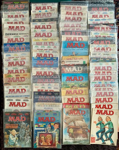 114x mad hefte alte serie - mad,