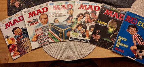 Fünf alte mad hefte - alte,